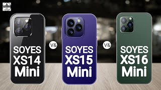 SOYES XS14 Mini vs SOYES XS15 Mini vs SOYES XS16 Mini