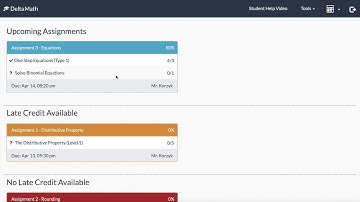 Student DeltaMath Intro