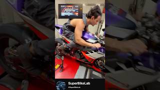 1 of 100 Worldwide 😱🔥 | Aprilia RSV4 XTrenta Hits 199 MPH 🏍️💨 #bikelovers #aprilia #viral