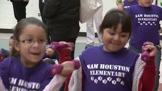 Student /Parent Wellness Day at Sam Houston Elementary | McAllen ISD