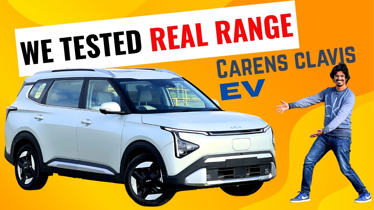 Kia Carens Clavis EV Real Range Test ⚡| Shocking Results in City & Highway!