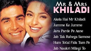 Mr & Mrs Khiladi Movie all Songs || Audio Jukebox || Akshy Kumar & Juhi Chawla