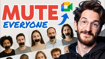 How to MUTE EVERYONE on Google Meet (Step by Step) 2025