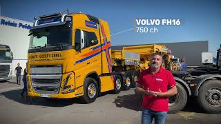 Essai Camion Volvo Fh16 750 Convoi Exceptionnel