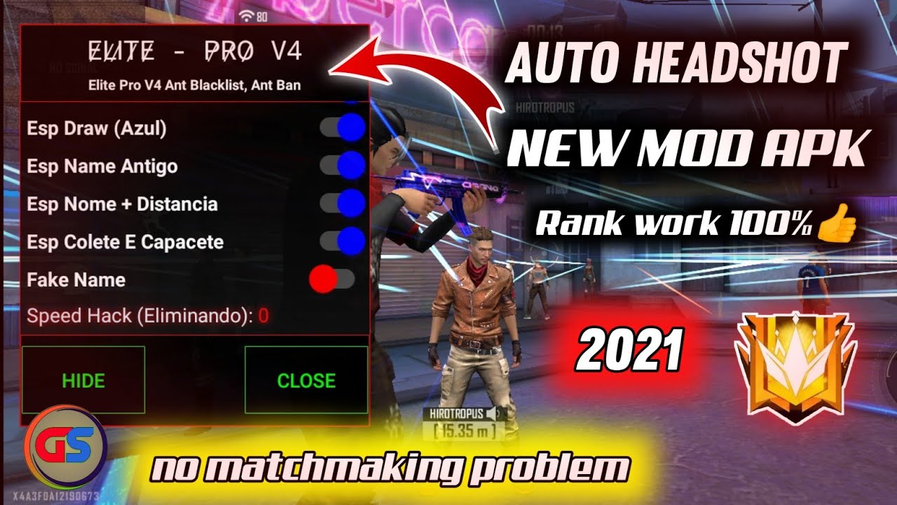 Free Fire New Auto Headshot Hack New Mod Menu 1 58 0 Mod Meanu Free Fire Mod Ob25 Mod Menu Youtube