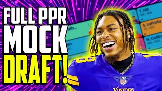 A PPR Mock Draft (Post NFL Draft)!