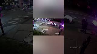 New10NBC surveillance footage of police during Sunday morning's shooting