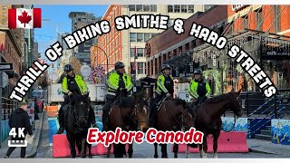 Explore Downtown Vancouver: Biking Along Smithe and Haro Streets 🚴 Explore Canada on Two Wheels!