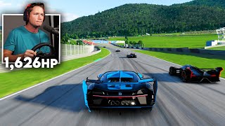 DRIVING A 1,626 HORSEPOWER BUGATTI!