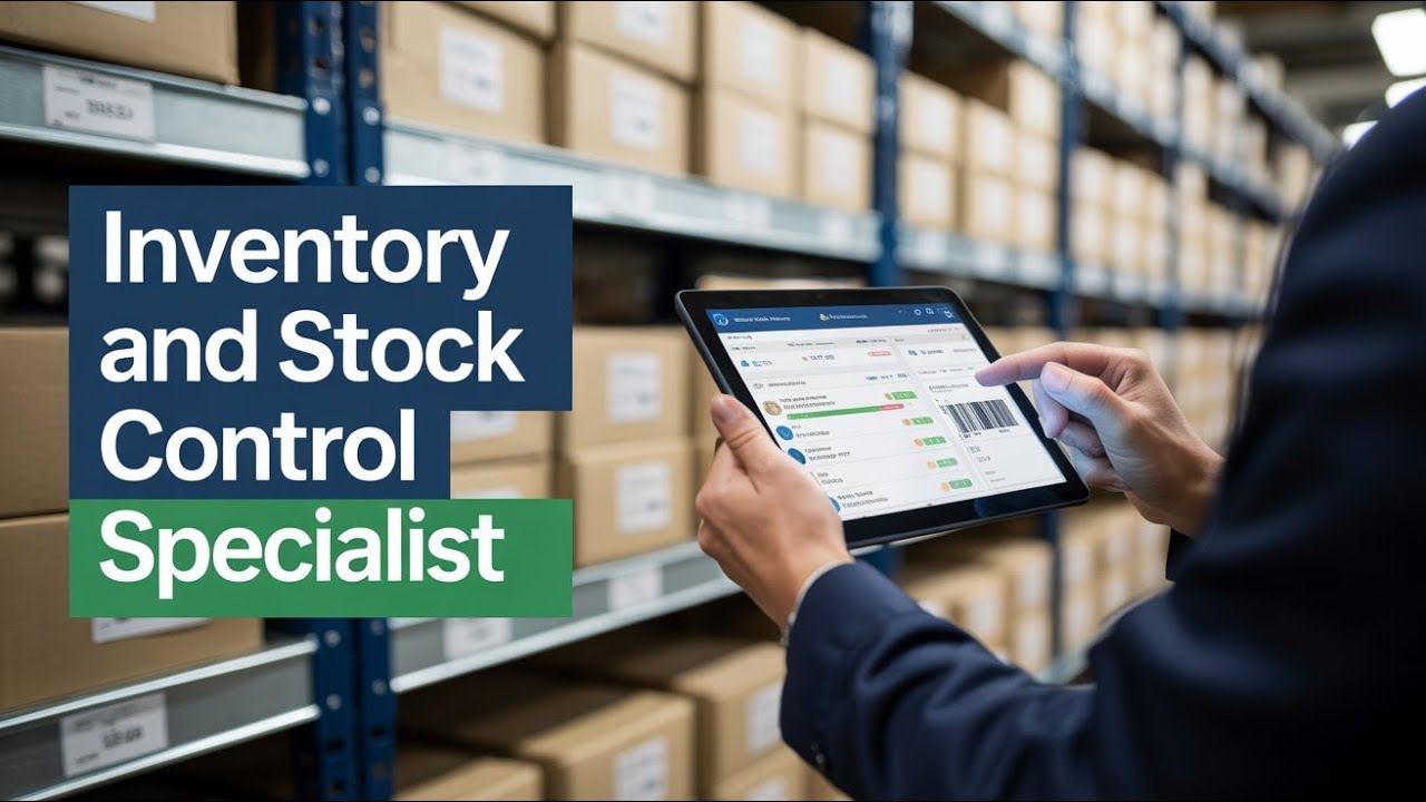 Stock Control Associate Inventory and Stock Control Specialist - YouTube