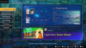 DRAGON BALL: Sparking! ZERO_ I created My own custom battle stage!!!