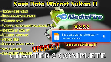 Save data warnet simulator 2.5.2 update terbaru lagi !! #savedatawarnetsimulator