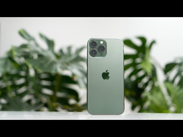 Trên Tay iPhone 13 Pro Max Màu Xanh Lá!