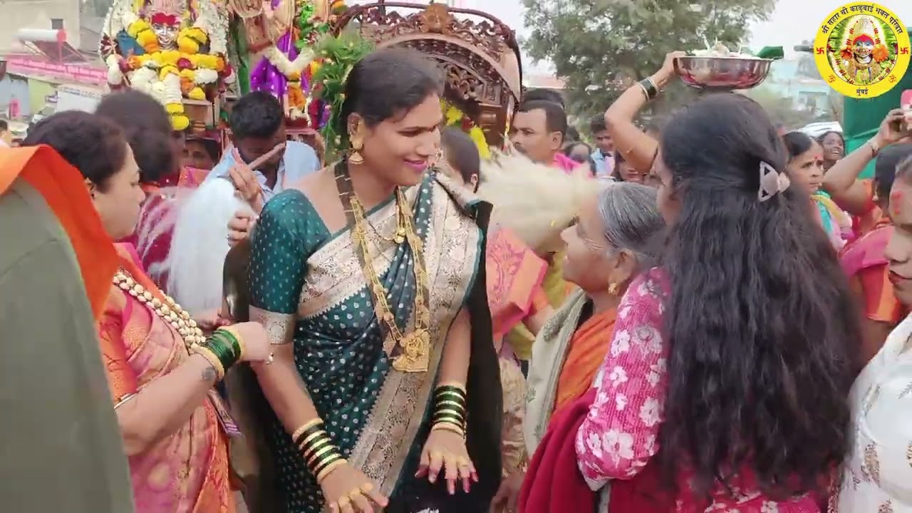 02 काळूबाई च्या नावानं चांगभलं . काळूबाई चा छबिना 2025 . गुरुवर्य सुनीता आई