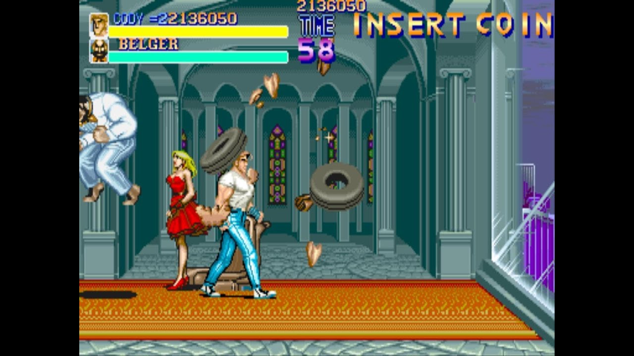 Final Fight 1 Arcade Gameplay Playthrough Longplay Youtube