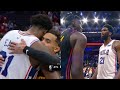 Joel Embiid gives his best respect to the Hawks after game 7