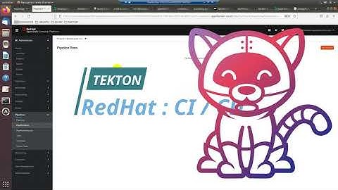 Redhat OpenShift Tekton pipeline