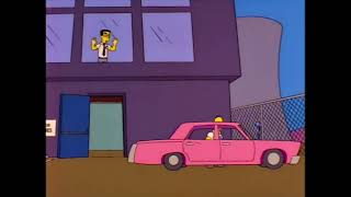 Homer Backs Into Grimy's Car