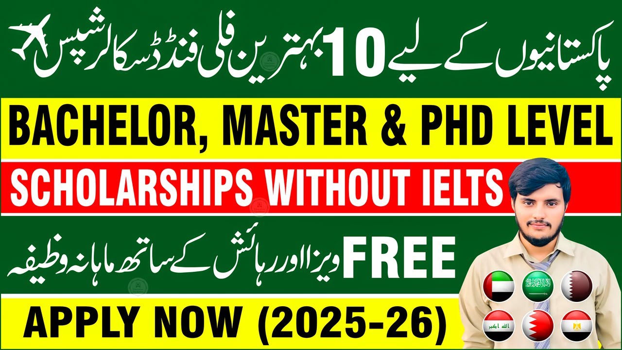 Top 10 Fully Funded Scholarships For International Students 2025 ...
