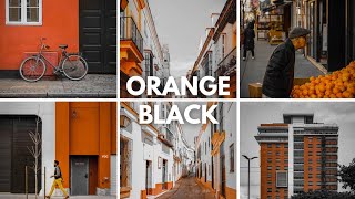 Cara Membuat Orange Black Preset di Lightroom Mobile Android