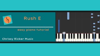 Rush E (easy piano) - Andrew Wrangell - Arr. Chrissy Ricker