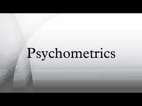 Psychometrics