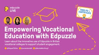 Edpuzzle LIVE: Empowering Vocational Education with Edpuzzle