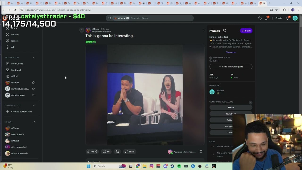 Nick shares his 'First Interaction & Behind-The-Scenes' with itsKatchii at OTK event | Nmplol