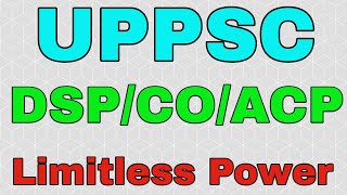 UPPSC DSP/CO Job Profile || Earn Power and Social Respect #uppcs