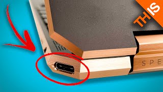 This laptop has SECRET PORTS