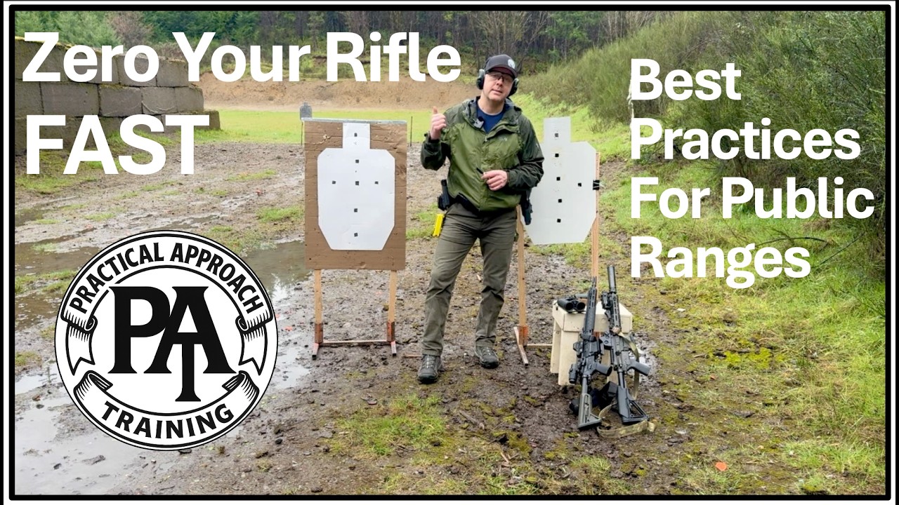 Zero Your Rifle FAST (50/200 Yard Method for Public Ranges) - YouTube