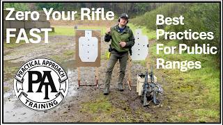 Zero Your Rifle FAST (50/200 Yard Method for Public Ranges)