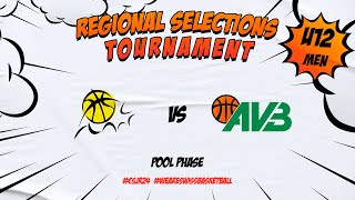 CSJR U12 MEN - Pool Phase : PROBASKET vs. AVB