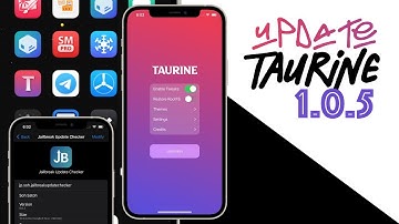 Taurine 1.0.5 Jailbreak Update & Jailbreak Update Checker - iOS 14 - 14.3