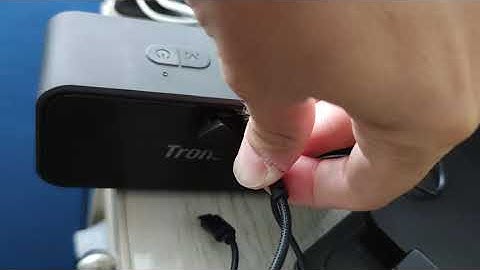 Brand new Tronsmart T2 plus not charging, not tuning on, not working, red light flashing