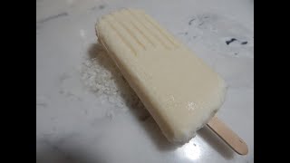 Paletas Heladas de Coco