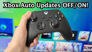 Xbox (Series X, S, One) How to Turn ON/OFF Auto Updates (System or Games)!