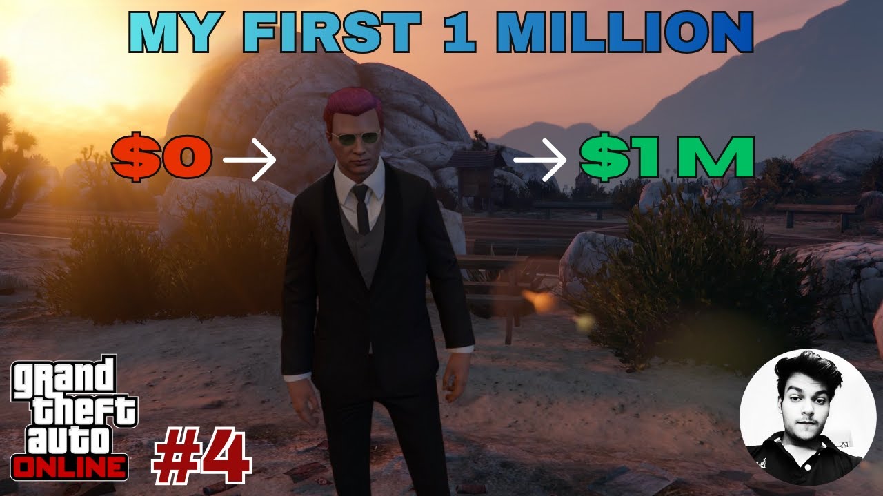 Earned My First 1 Million Dollar | GTA Online GamePlay #4