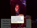 Taylor Swift struggles to breathe while performing during deadly Brazil Eras Tour #shorts