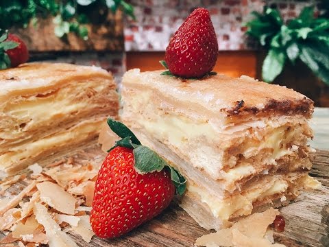 Video: Milhojas Con Crema De Limón