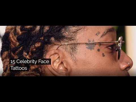 15 Celebrity Face Tattoos 15 Celebrity Face Tattoos