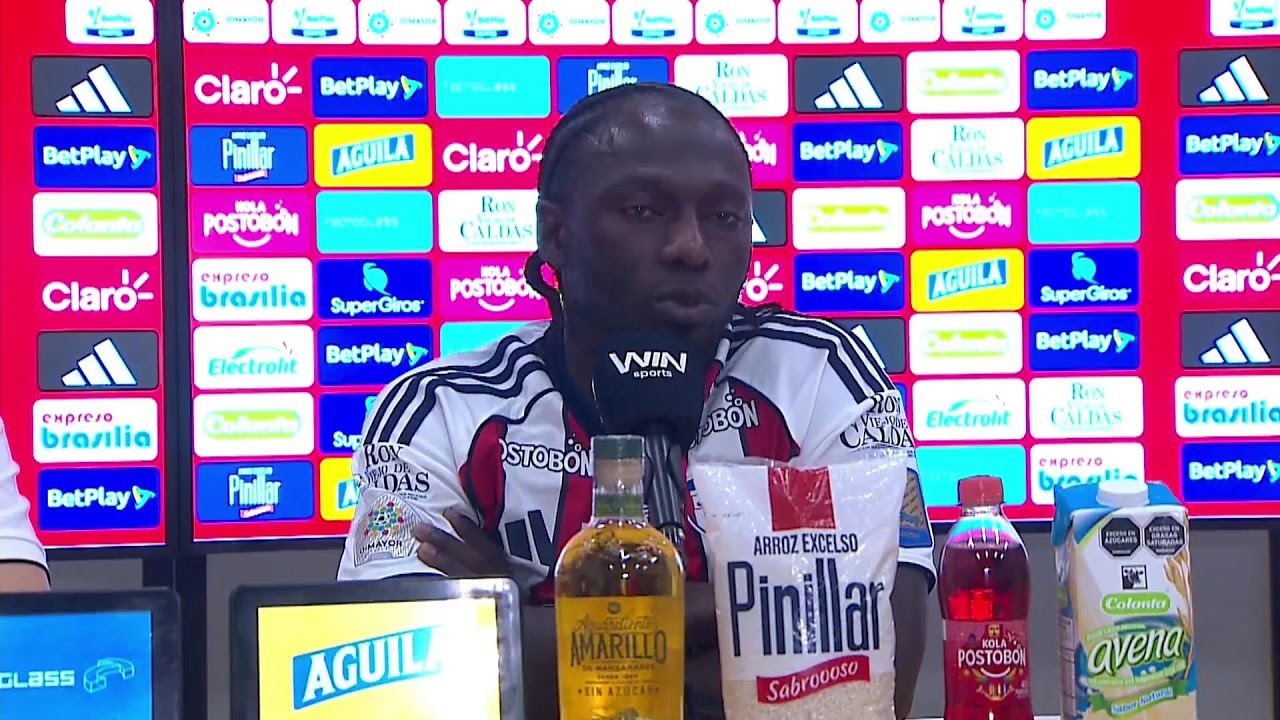 Rueda de prensa de Junior tras su partido con Nacional