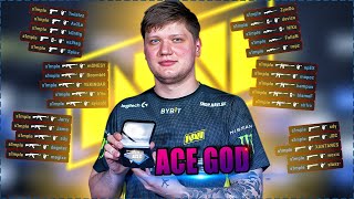 15 minutes s1mple plays like the GOD OF ACES