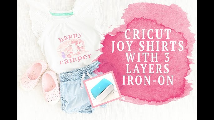 Cricut Joy Adult Sized Shirts : Beginner Friendly Iron-On Shirt! 