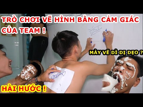 Video TNB - Trò Chơi Vẽ Hình Theo Cảm Giác Siêu Hài Hước !! - youtube