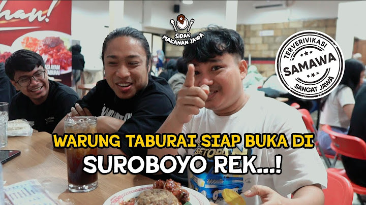 SORRY PRAZ TEGUH MESKIPUN KITA TEMAN  | WARUNG TABURAI HARUS KUREVIEW JUJUR !!