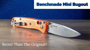 Benchmade Mini Bugout 533 | Better Than The Original? | Knife Feature