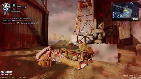 CoD Mobile 10v10 Rust gameplay (no commentary)