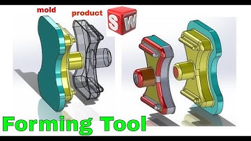 How To Use Forming Tool in SolidWorks Sheet Metal