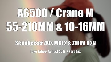 Demo: Overweight A6500 with 55-210mm on Zhiyun Crane M + Touch Focus Test [4K]